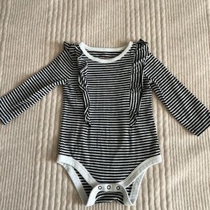 Cat & Jack striped onesie